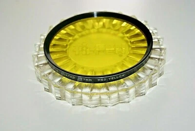 Spiralite Coated Medium Yellow 77mm Lens Filter - Image 1 of 4