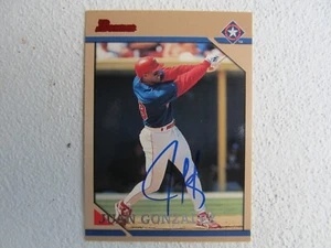 Rangers Juan Gonzalez Signed Autographed 1996 Bowman Mint - Picture 1 of 1