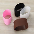 Heat-resistant Silicone Coffee Cup Sleeves - 5pc Pack