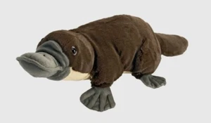 Wild Republic Platypus Plush Stuffed Animal Toy 12” Brown Gray Tan BRAND NEW - Picture 1 of 1