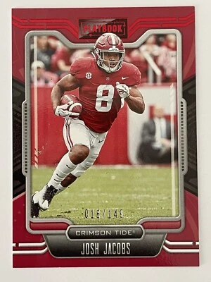 2022 Panini Chronicles Playbook Josh Jacobs RC /149 #22 Green Bay Packers - Image 1 of 3