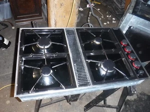 Jenn-Air Expressions Black or white Gas Downdraft Cooktop CVGX2423B Stovetop  - Picture 1 of 2