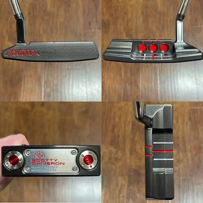 Scotty Cameron Super Select Newport 2.5 Plus Putter - LH - NEW -Xtreme Dark -RED - Image 1 of 4
