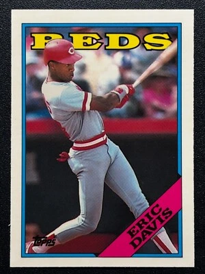 1988 Topps Tiffany  #150  Eric Davis  Cincinnati Reds - Image 1 of 2