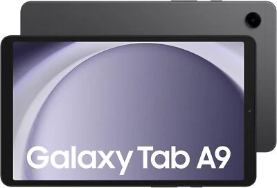 Samsung Galaxy Tab A9 Android Tablet, 128GB, Graphite, Large Display, UK Version - Image 1 of 4