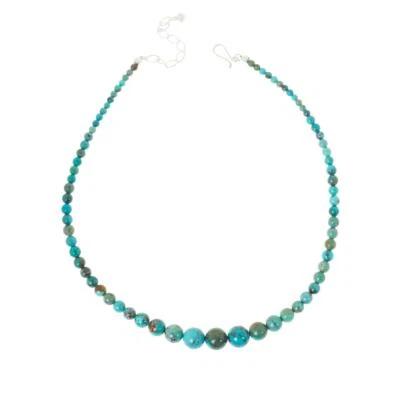 Jay King Sterling Silver Red Skin Turquoise Graduated Bead Necklace 18" - Image 1 of 4