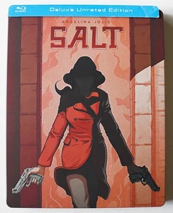 Salt Blu-ray(ABC) Steelbook Angelina Jolie / 3 Unrated Editions Temescu Artwork - Picture 1 of 6