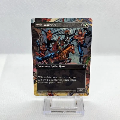 MTG Web-Warriors (SPM 0203) Uncommon Borderless Marvel's Spider-Man NM/MT - Image 1 of 2