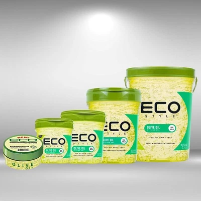 Eco Style Professional Styling Gel with Olive Oil - Maximum Hold (Available in