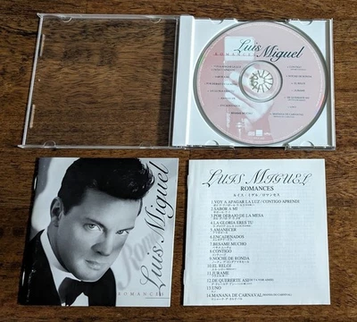 Used Luis Miguel 1997 Romances CD Japan Edition (no Obi) WPCR-1604 Foto 1 de 4