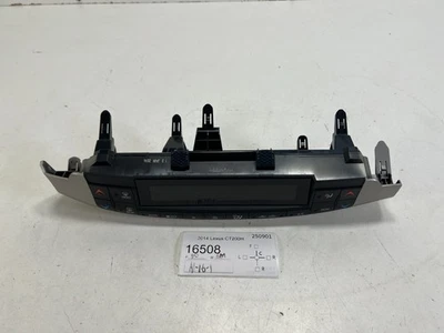 2014-2017 LEXUS CT200h FRONT CLIMATE CONTROL HEATER AC BLOWER SWITCH OEM - Image 1 of 4