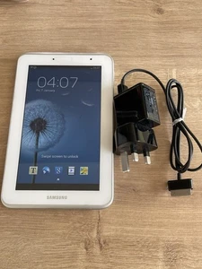 Samsung Galaxy Tab 2 7.0 GT-P3110 White 8GB Wi-Fi Android - Picture 1 of 5