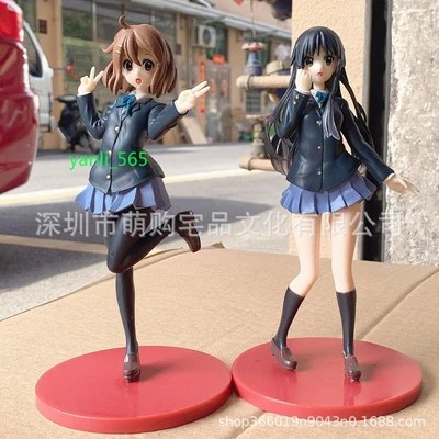 Azusa Nakano K-ON! Anime Niñas Modelo Hirasawa Yui Figura Colección Juguetes Sin Caja Foto 1 de 4