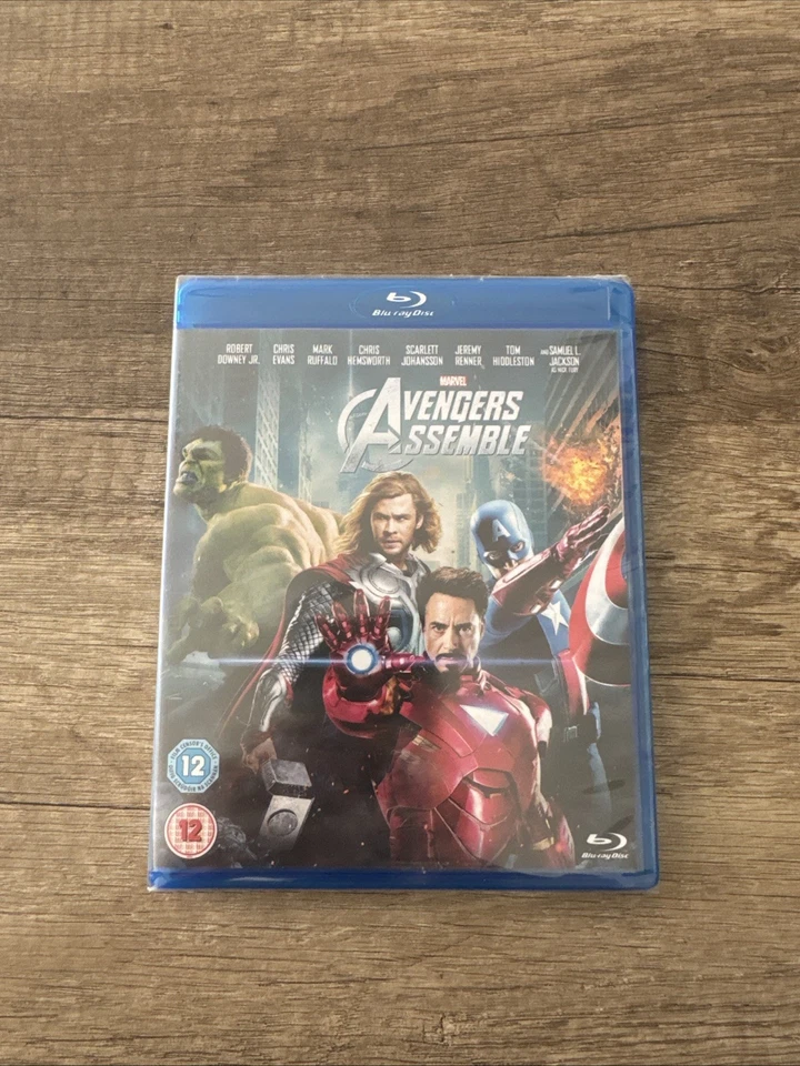 Avengers Assemble Marvel  (2012) NEW SEALED BLU RAY - Image 1 of 2