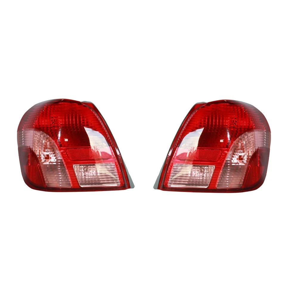 NEW PAIR OF TAIL LIGHTS FITS TOYOTA ECHO 2000 2001 TO2800135 TO2801135 - image 1 of 1