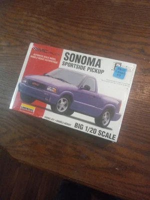 Lindberg Big 1/20 Scale GMS Sonoma Sportside Pickup Plastic Model Kit Sealed - Image 1 of 3