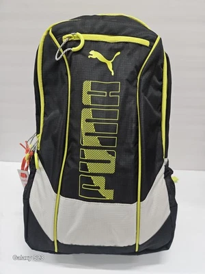 Mochila escolar acolchada para computadora portátil PUMA Sweeper 2.0 amarillo verde viaje senderismo Foto 1 de 4