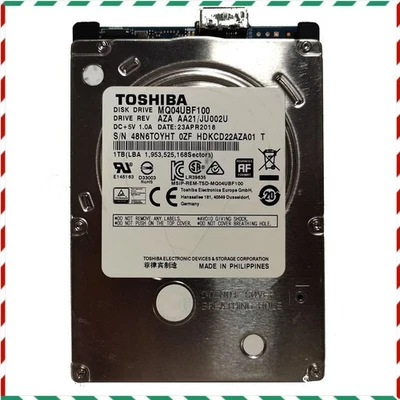 Toshiba 1TB MQ04UBF100 2.5" USB 3.0 Portable External HDD Hard Disk Drive - Image 1 of 3