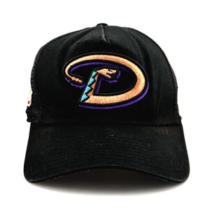 Gorra Arizona Diamondbacks MLB negra para adultos - Serie Mundial 2001 - OSFM - ajustable - Imagen 1 de 8