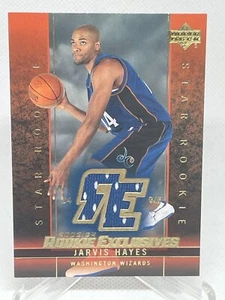 Jarvis Hayes 2003-04 Upper Deck Rookie Exclusives Star Rookie Game Used Jersey - Picture 1 of 2