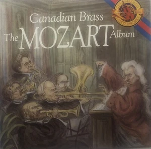 THE MOZART ALBUM - CANADIAN BRASS, CD, CBS, 1988 - Picture 1 of 2