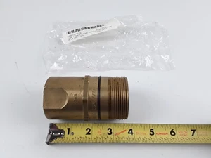 Gates G95121-1616 G951 Series 1"-11 1/2 Brass Quick Female Cast Iron Wing Nut - Picture 1 of 5