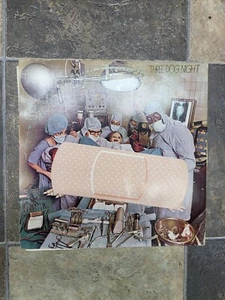 Vintage 1974 Three Dog Night  Hard Labor Vinyl Record Album ABC Dunhill  - Picture 1 of 4