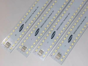 4x SunBoard Strips 384 Samsung lm561c LEDs 24v Quantum Grow Light DIY Flower Veg - Picture 1 of 8