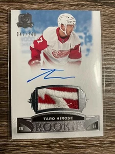 TARO HIROSE 2019-20 The Cup Rookie Auto Patch #047/249 - Picture 1 of 1