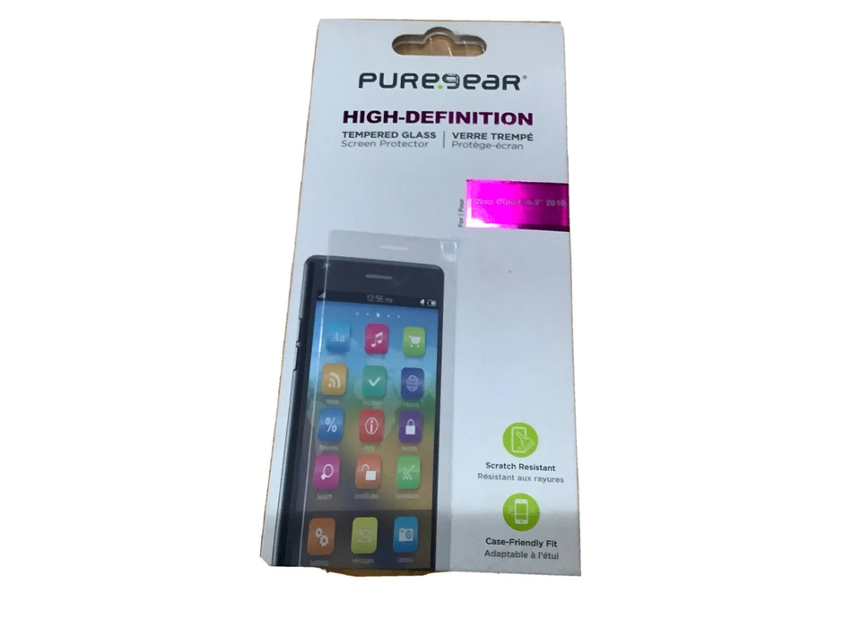 PureGear High-Definition Tempered Glass Screen Protect-iPhone 6.5" 2018 (5236-8) - Image 1 of 1