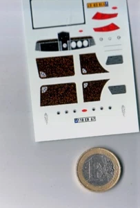 decals decalcomanie deco pour bugatti eb118 salon paris 1998 1/43 - Imagen 1 de 1