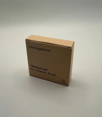 🌸 CINTA LONDON "Oh My" CL Cheeky Flush Blush 5g | Natural & Radiant | New - Image 1 of 2