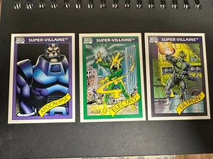 Apocalypse 1990 Marvel Impel Karte #80 (NM) Ultron und Electro 3 Karten - Bild 1 von 2