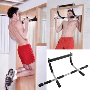 Gym Chin Up Pull Up Bar Fitness Exercise Home Door Sit Up Strength Body Workout - Picture 1 of 11