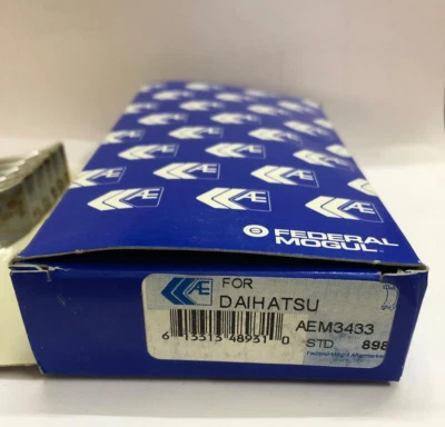 AE MAIN BEARING AEM3433 STD FOR DAIHATSU WIDE CAB 550 (S60) ATRAI 550 TURBO VAN - Image 1 of 4