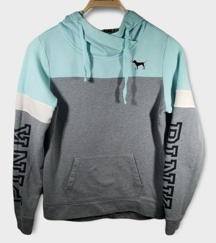 UNDERCOVER Maglione con cappuccio cane Victorias Secret ROSA donna bianco verde acqua XS extra small