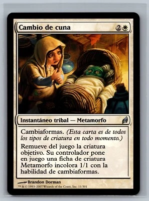 Magic The Gathering SPANISH Lorwyn Crib Swap #11/301 MTG TCG CCG - Image 1 of 2