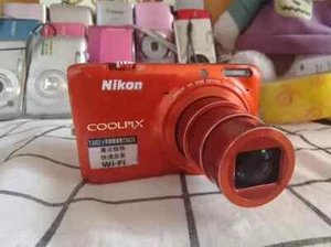 Nikon Coolpix S6500 Digital Camera Mandarin Orange --100%WORK - Picture 1 of 10