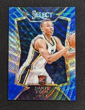 2014-15 Panini Select Concourse Blue and Silver Prizm Dante Exum #87 Rookie RC