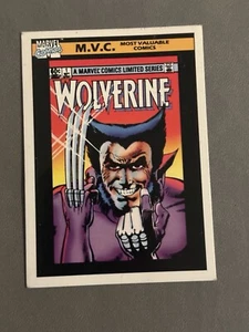 1990 Impel Marvel Universe Most Valuable Comics Card Wolverine 1 #133! - Picture 1 of 2