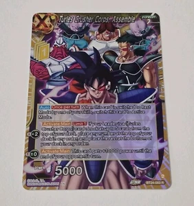 Turles Crusher Corps Assemble BT24-083 R Foil Dragon Ball Z Bandai Playing Card - Picture 1 of 2