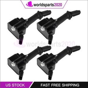 Fit for 2016 2017 2018 2019 Chevrolet Cruze Malibu Volt L4 1.4L 4 Ignition Coils - Picture 1 of 8
