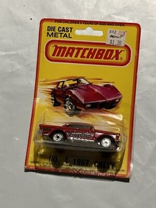 Matchbox Superfast #4 '57 Chevy  Vintage Diecast Car MOC 1981 1957