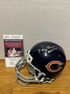 George Connor Signed Mini Helmet Autographed Riddell JSA COA Chicago HOF 75 Insc - Picture 1 of 6