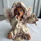 Fairy  Art  doll witch  Hexe elfe pixy wicca Spaghetti Hair Lantern RARE TO FIND