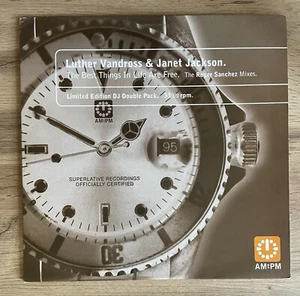 Luther & Janet Best Things In Life Are Free Roger Sanchez Mix 2 x 12” deep house - Picture 1 of 6