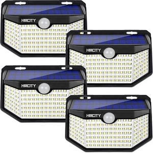 Solar Lights Outdoor 120 LED with Lights Reflector and 3 Lighting Modes,Solar... - Picture 1 of 6