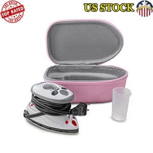 Mini Steam Iron Portable Craft Tool Lightweight Easy Temperature Control Travel - Picture 1 of 7