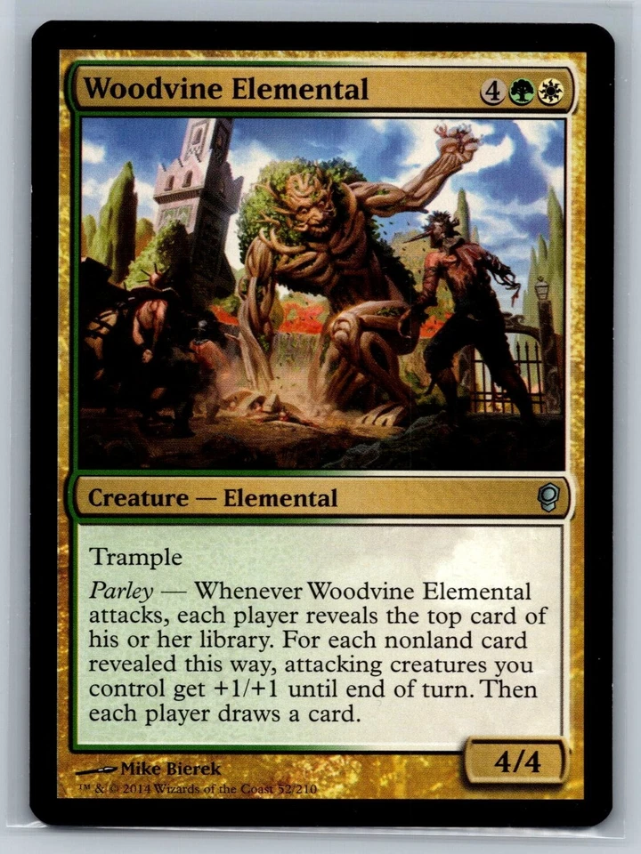 Woodvine Elemental | MtG Magic Conspiracy | English | Near Mint-Mint (NM-M) - Image 1 of 1