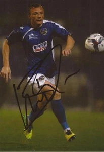 FOTO DE ACCIÓN 6x4 firmada por Brian Wilson Oldham + certificado de autenticidad - Imagen 1 de 1